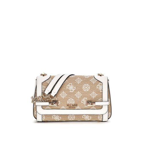 Sacs à main Guess Loralee Hobo White Logo JG922621