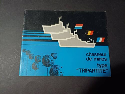 Ancienne Brochure - Bateau Chasseur De Mines - France-Belgique-Hollande