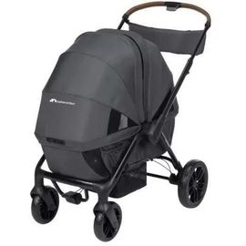 Bebeconfort Helios, Poussette Double, Tout Terrain, Compact Et Pliable, Chariot, De 0 À 4 Ans,0 À 22 Kg,Mineral Graphite