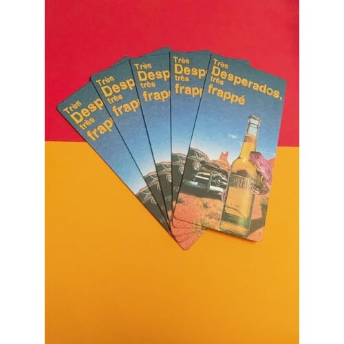 Lot De 6 Sous-Verres (Sous-Bocks) Desperados Maxi Format