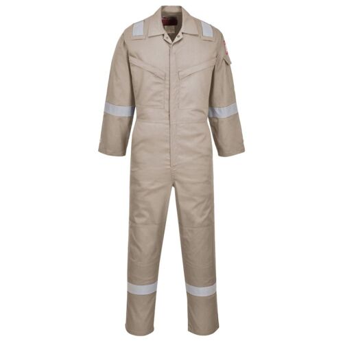 Combinaison Ignifugée super légère Portwest antistatique Kaki XXL