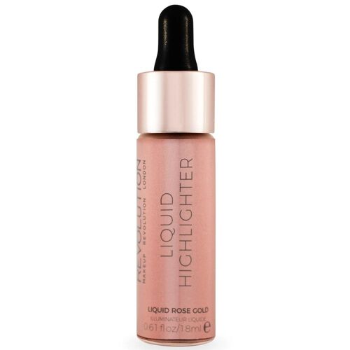 Makeup Revolution - Highlighter Liquide - Liquid Rose Gold