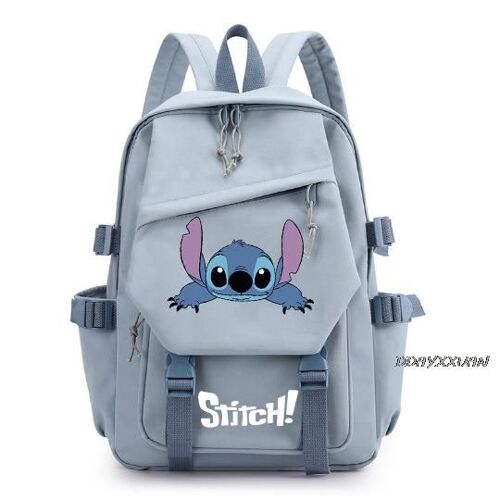 Sac à Dos Multi-poches Pour Adolescentes Sacs D'école Pour Filles Nouveau Sac à Dos Kawaii Mignon Can O And Stitch
