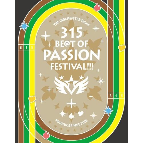 The Idolm@Ster Sidem Producer Meeting 315 Be@T Of Passion Festival!!! Event Blu-Ray