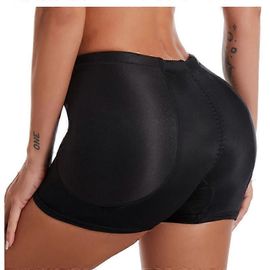 Culotte Gainante Sans Coutures Pour Rehausser Les Fesses Et Les Hanches-Noir-Enfants-3xl-Homme