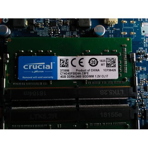 RAM crucial 2x 4G (8G) DDR4 2400MHz