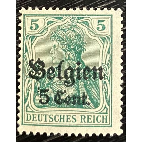 Timbre Neuf** Occupation Allemande De La Belgique