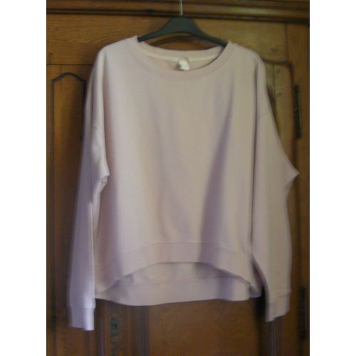 Sweat Rose H&M - Taille L/Xl