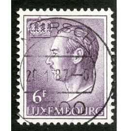 Timbre Oblitéré Luxembourg, 6f