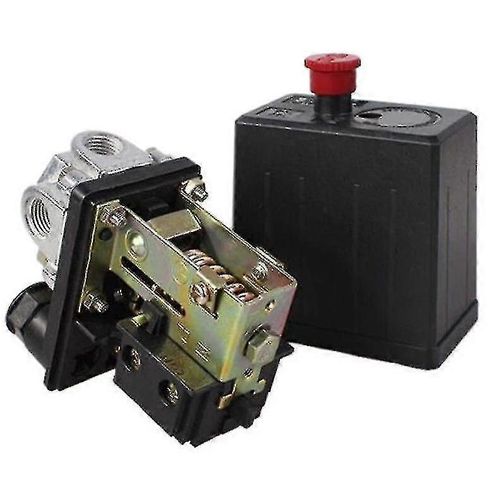 Compresseur d'air Soupape de contrôle de pressostat 240v 175psi Heavy Duty-noir