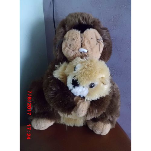 Peluche Marmotte Sac A Dos