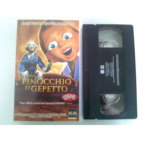 Cassette Vidéo Vhs - Pinocchio Et Gepetto - Martin Landau