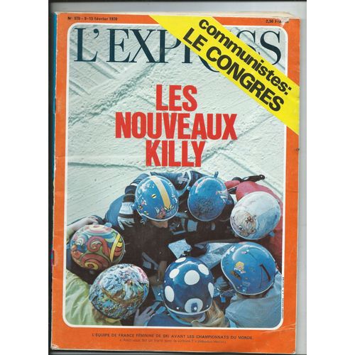 L'Express 09/02/1970 Jean Béranger & L'Équipe Féminine Française De Ski, Maria Callas, Brigitte Bardot, Catherine Hubeau, Phil Woods, Juliette Villard, Pierre Sabbagh,Simone De Beauvoir,Jean Fourastié