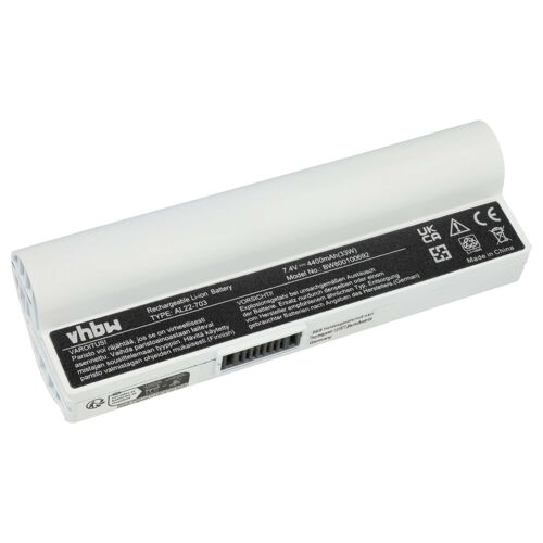 vhbw Batterie remplacement pour Asus AL22-703 pour ordinateur portable (4400mAh, 7,4V, Li-ion)