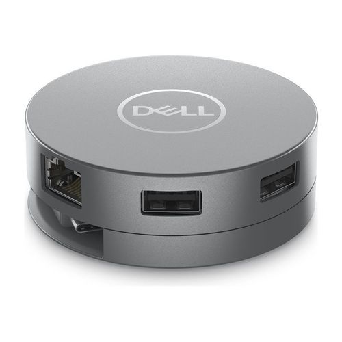 Dell 6-in-1 Multiport Adapter DA305 - Station d'accueil - USB-C - HDMI, DP, USB-C - 1GbE
