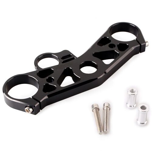 Motorcycle Triple Arbre Supérieur Supérieur Supérieur Pour Accessoires De Moto Yzf R6 2008-2016 (Noir)