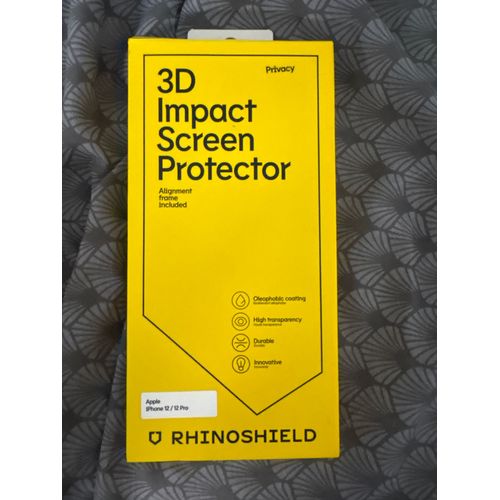 Écran Protection Iphone 12 Et 12 Pro Rhinoshield 3d Impact Screen Protector