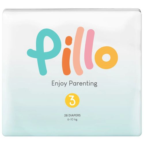 Pillo Couches Pour Bébés 168 Pcs Taille 3 (6-10 Kg)