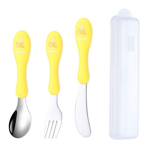 Couverts Réutilisables Pour Enfants Comprenant Fourchette, Couteau, Table Style 2