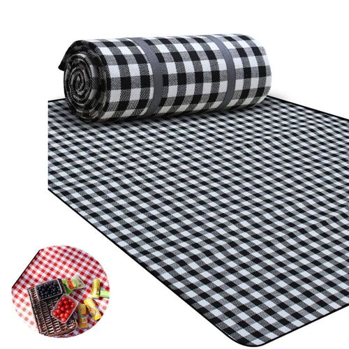 Couverture De Pique-Nique 200x200cm Xxl 2-7 Personnes, Couverture De Plage Imperméable
