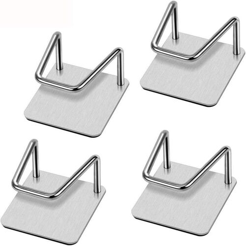 Lot De 4 Porte-Éponges Pour Évier, Porte-Éponges De Cuisine,