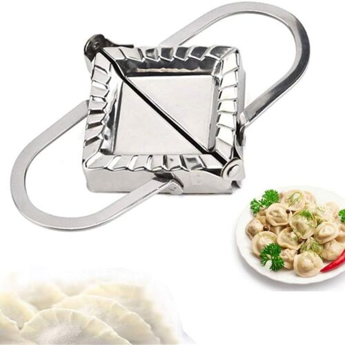 Roseflower ¿ Ensemble De Raviolis En Acier Inoxydable, Machine À Raviolis Triangulaires
