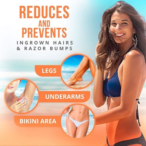 Brosse Corporelle Pour Brossage À Sec, Traitement Des Poils Incarnés, (Pour