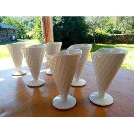 Lot De 6 Coupes À Glace En Céramique