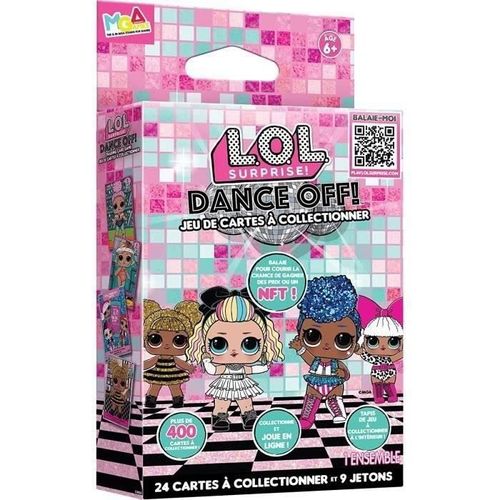 L.O.L. Surprise - Dance Off Pack De Démarrage Et Plateau De Jeux De Cartes À Collectionner Et À Jouer 3 Ans Et +