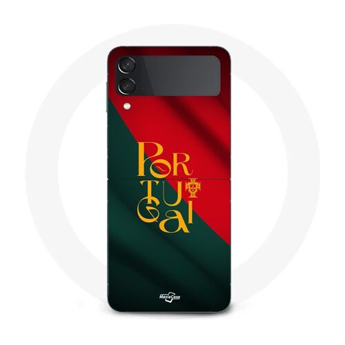 Coque Samsung Galaxy Z Flip3 Portugal Drapeau