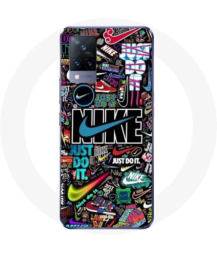 Coque Vivo V21 5g Nike Air Coloré Style Just Do It Pikachu Goku