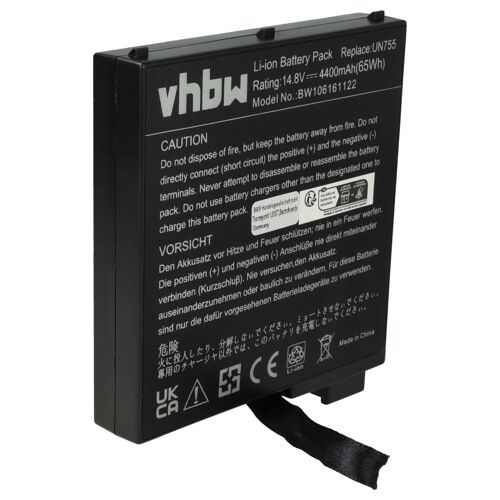 vhbw Batterie remplacement pour Fujitsu-Siemens 755-4S4400-S2M1, UN755, A5527524 pour ordinateur portable (4400mAh, 14,8V, Li-ion)