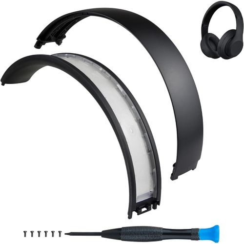 Bandeau Headband de Rechange pour Beats Studio 2 & Studio 3 Wired &Wireless Headphones Casque(Studio 3-Noir Mat)