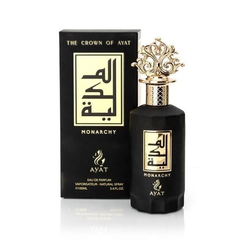 Parfum - The Crown Of Ayat Monarchy - 100 Ml - Edp Unisexe - Notes Orientales - Oud Et Vanille 