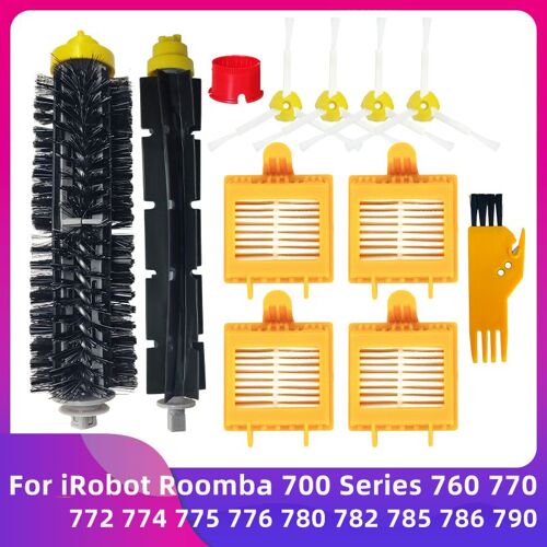Pour Irobot Roomba 700 S¿¿rie 760 770 772 774 775 776 780 782 785 786 790 Vide Brosse Principale Brosse Lat¿¿rale Filtre Hepa Pour Nettoyeur 9109-May22280