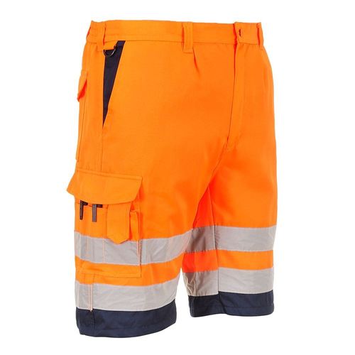 Bermuda haute visibilité HiVis Poly-coton Portwest
