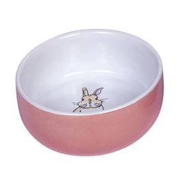 Nobby Gamelle En Céramique Pour Rongeurs - Saumon Et Blanc - Diam Tre 11 Cm X 4 5 Cm