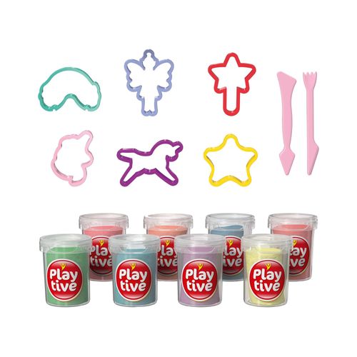Playtive Set de pâte à modeler (Conte de fées)