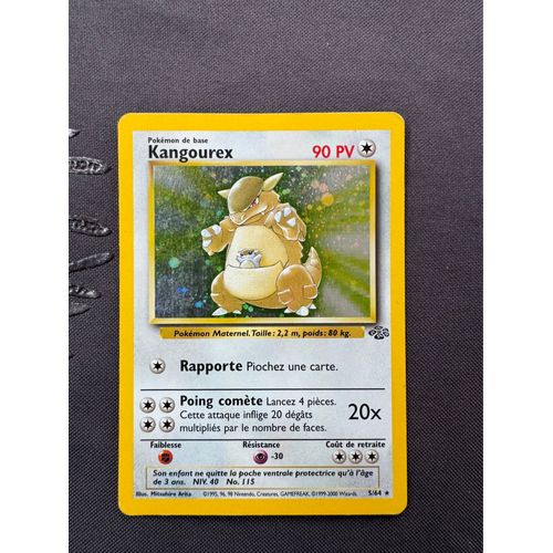 Carte Pokemon Kangourex 5/64 Holo Fr