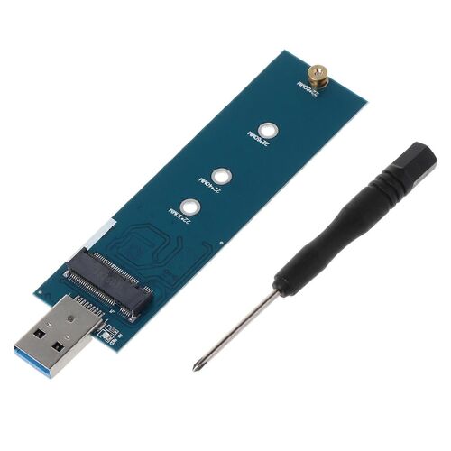 Convertisseur d'adaptateur de lecteur SSD USB 3.0 vers 2280 M2 NGFF pour adaptateur M.2 vers USB B pour