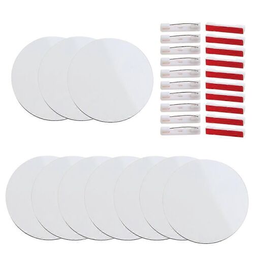 Badge Nominatif Transfert De Chaleur Nom Tag Avec Broche Pour La Fabrication De Badges Personnalisés