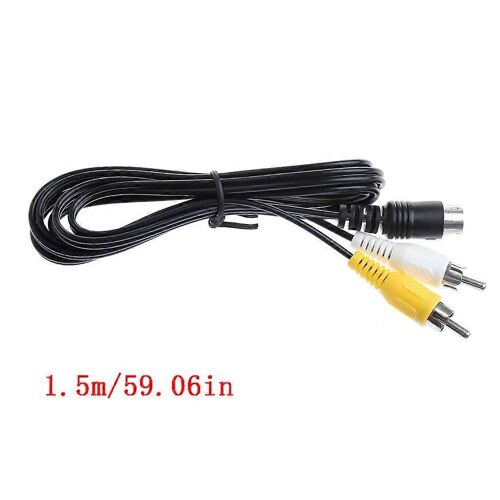 Composite RCA AV Câble Cordon Stéréo Audio Vidéo TV Adaptateur Câble Pour Sega