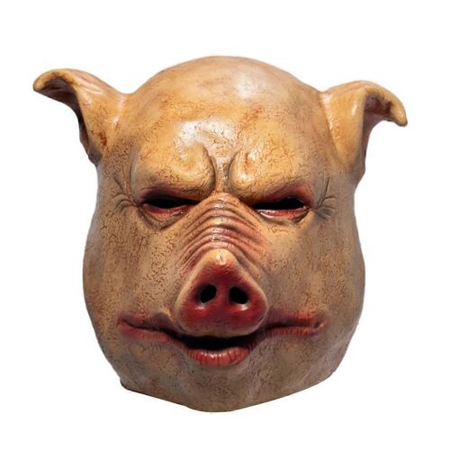 Festival Écran Facial Halloween Couvre-Chef Cochon Effrayant Pour La Tête Casque Complet Pour La Tête