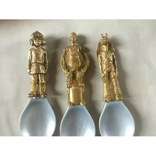 Vintage 1990 : 3 Figurines Disney Star Wars Épisode Kellogg'S
