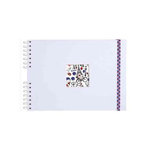 Exacompta Album Photos ¿ Spirale French'class, Blanc