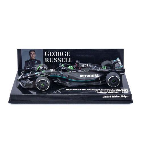 Minichamps 1/43 417230163 Mercedes-Amg W14 E Performance - Bahrain Gp 2023 (G. Russell) Diecast Modelcar-Minichamps