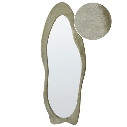 Velours Miroir 160 cm Vert olive REIGNY