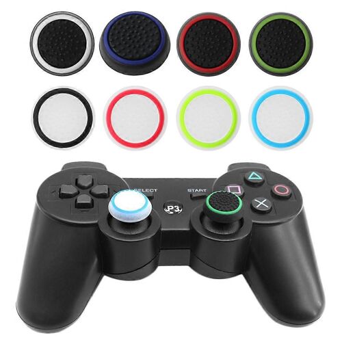 4pcs Thumb Stick Grip Joystick Cap Housse De Protection Pour / Pour Ps3 / Pour Ps2 Pour Xbox C