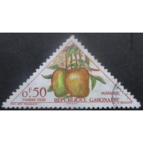 Gabon Taxe N°35 Mangues Oblitéré