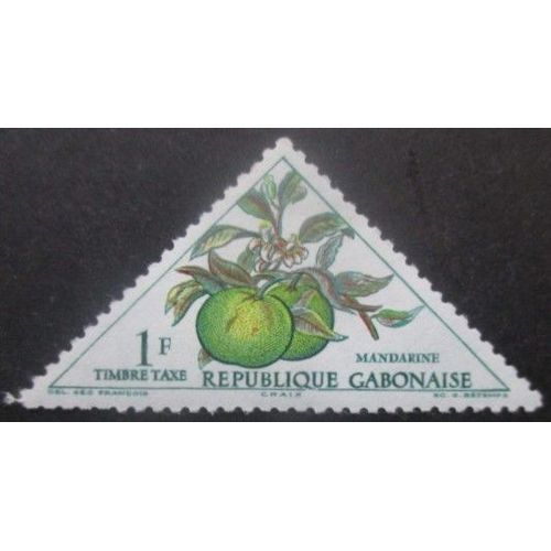 Gabon Taxe N°36 Mandarines Neuf **